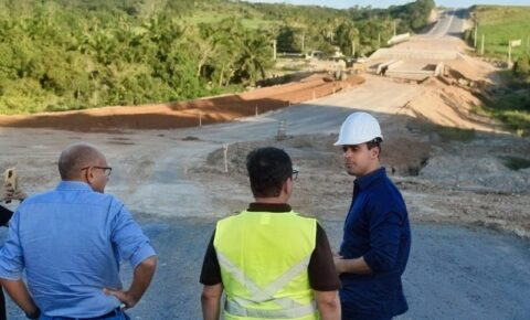 Lucas visita Arco Metropolitano e destaca importância da obra para Grande JP