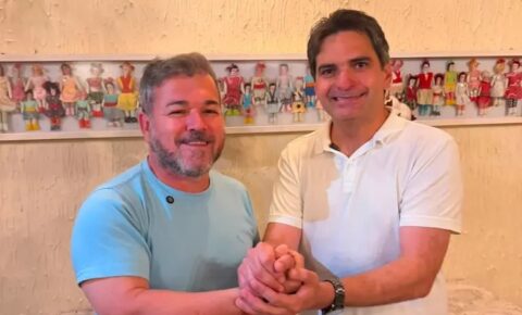 Murilo Galdino recebe apoio de Giovanni Freire, presidente do SINDRAS-PB