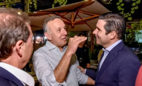 O candidato é Lucas, mas quem manda no ‘jogo da política’ é Aguinaldo e Hugo Motta