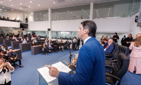 Leo Bezerra reforça parceria entre Prefeitura e Câmara Municipal na abertura dos trabalhos legislativos