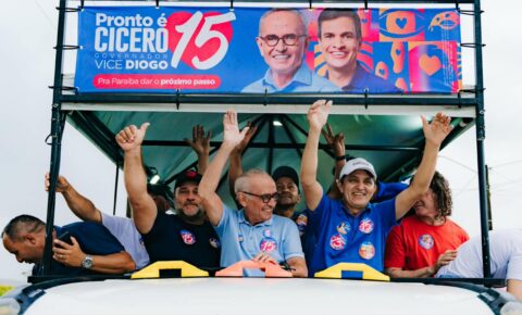 Onda Azul percorre Litoral Norte e Brejo e amplia força política de Cícero na disputa pelo Governo da Paraíba