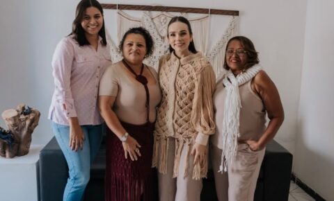 Primeira-dama da Paraíba visita a Casa Ecosol, em Araruna