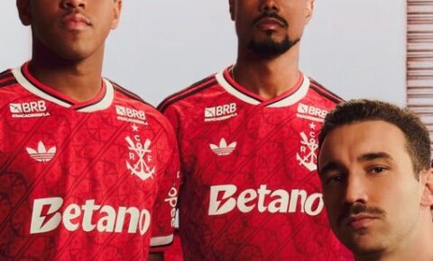 Flamengo apresenta terceira camisa de 2026 com design retrô e provoca reação nas redes