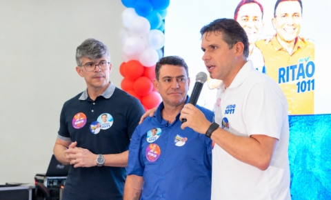Em Santa Rita: vereador Allyson Gomes reúne militância em apoio às candidaturas de Dinho e Hugo Motta