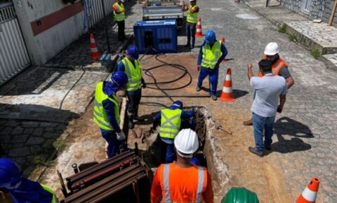 Cagepa investe R$90 milhões em modernização de mais de 50 km da rede de água em João Pessoa