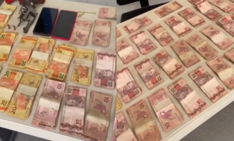 Polícia Militar recupera mais de R$ 14 mil roubados durante assalto a residência em Cajazeiras