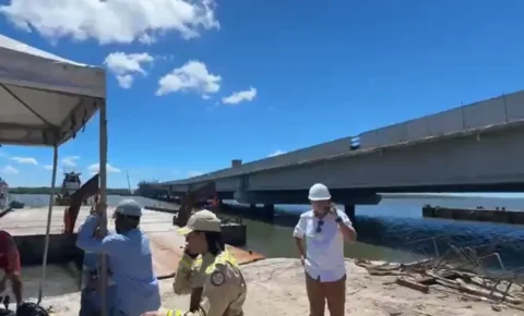 Ponte do Futuro: obras serão retomadas em outro trecho após acidente que matou trabalhador