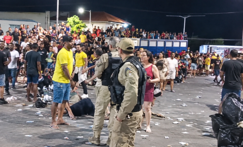Homem é baleado após avançar contra PM durante tumulto em Lagoa Seca