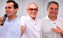 Lucas, Efraim e Cícero votam pela manhã em JP e CG neste domingo; veja locais