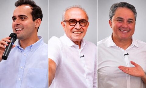 Lucas, Efraim e Cícero votam pela manhã em JP e CG neste domingo; veja locais