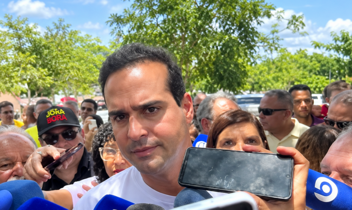 Lucas vota em Campina e defende continuidade ‘do que foi construído’
